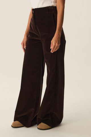 DES PETITS HAUTS - Ephyre Pantalon - Coffee