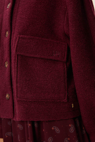 DES PETITS HAUTS - Isadora Jacket - Griotte