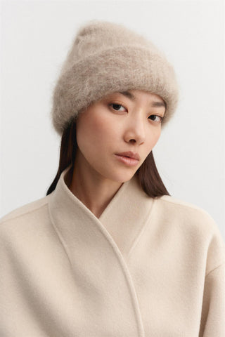 ALMADA LABEL - Roe Brushed Beanie - Nougat