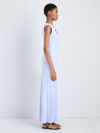 PROENZA SCHOULER - Morena Skirt in Textured Knit - Sky/White