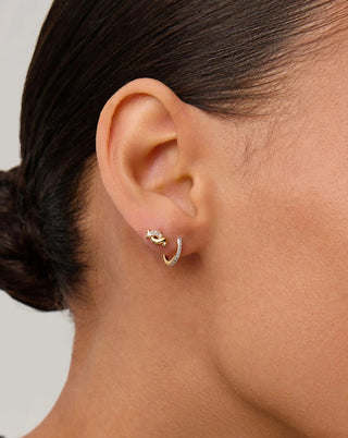 MISSOMA - Molten Snow Stud Earrings