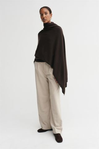 ALMADA LABEL - Meja Scarf - Chocolate