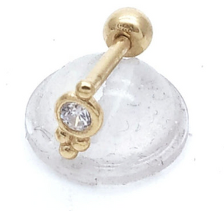Rose Marie Paris - Piercing Argent 3 Billes (1 piece)