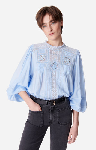 VANESSA BRUNO - Calin Blouse - Sky Blue