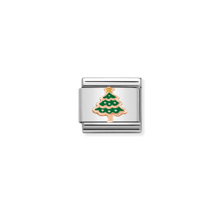 Nomination - Link RELIEF 9k rose gold CHRISTMAS TREE