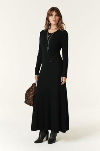 BA&SH - Petronia Dress - Noir