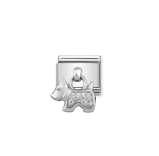 Nomination - Link CHARMS 925 sterling silver Dog