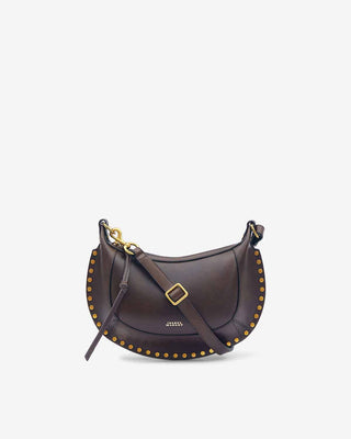 ISABEL MARANT ÈTOILE - Oskan Moon Shoulder Bag - Chocolate