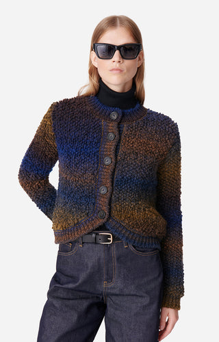 VANESSA BRUNO - Drissa Cardigan - Petrole