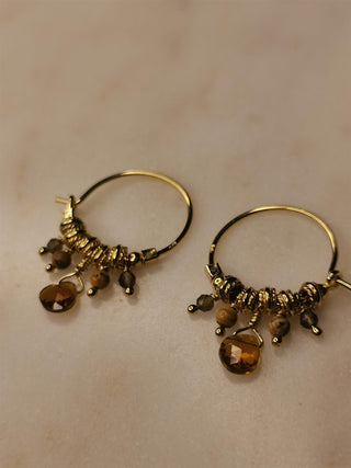 5 OCTOBRE - Iva Earrings - Brown