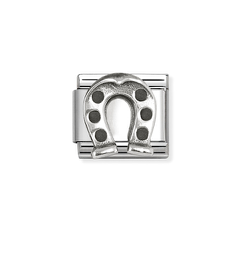 Nomination - Link OXIDIZED SYMBOLS 925 Sterling silver HORSESHOE 2