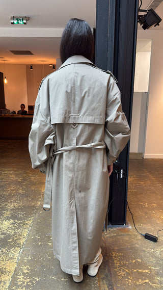 ISABEL MARANT ÈTOILE - Chilma Coat - Beige/Khaki