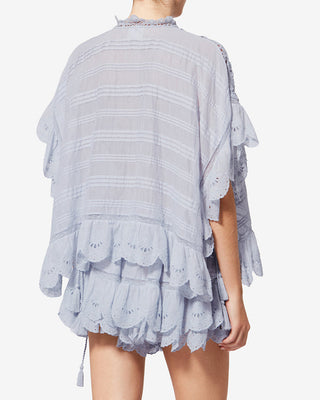 ISABEL MARANT ÈTOILE - Payton Top - Light Blue