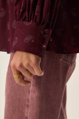 DES PETITS HAUTS - Elya Blouse - Paisley