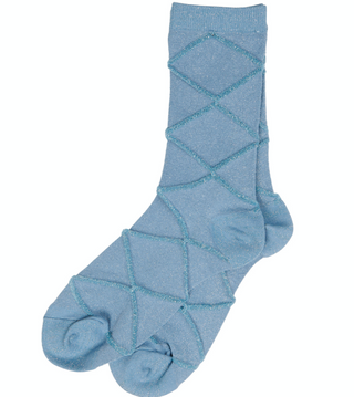 Pico Copenhagen - Diamond Socks - Light Blue