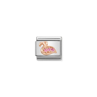 Nomination - Link Symbols 9k rose gold  Flamingo