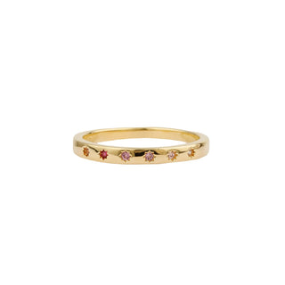 All The Luck in the World - Oasis Goldplated Ring Ombre - Pink Stars