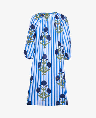 SISSEL EDELBO - Lara Organic Cotton Dress - True Blue
