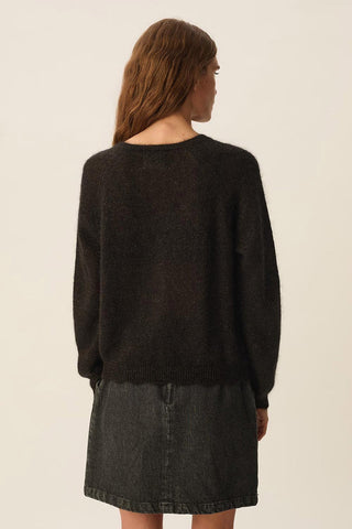 DES PETITS HAUTS - Binette Cardigan - Noir
