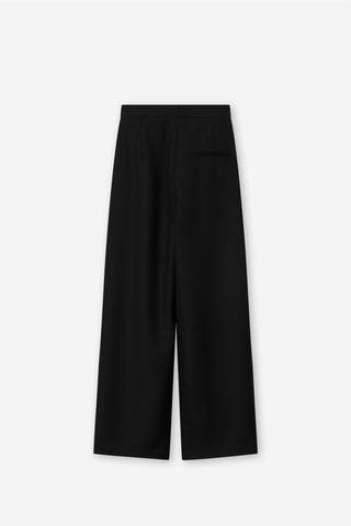 MARK TAN - Pomona Wool Pant - Black