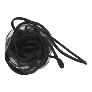 Pico Copenhagen - Organza Rose String - Black