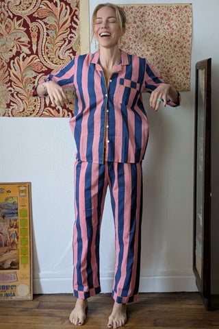 CURIOSITY LAB - Pyjamas Stripes - Rose