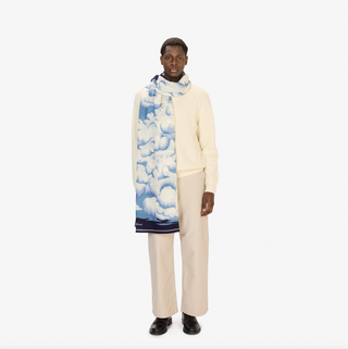 INOUI - Hiver Scarf 130 - Bleu