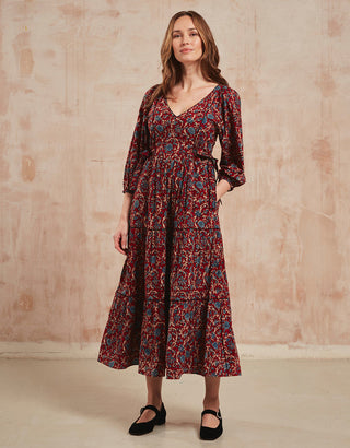 PINK CITY PRINTS - Laura Dress - Cedar Jaal