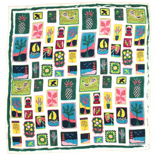 LES BELLES VAGABONDES - Mini Postcard - Vert