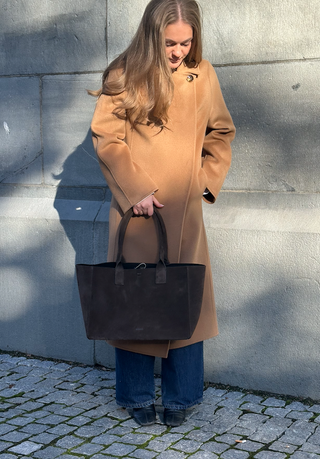 THE CURATED - The Tailored Coat - Camel