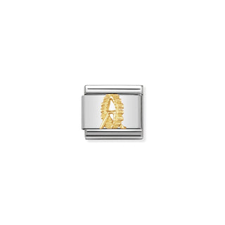 Nomination - Link RELIEF AUSTRIA SYMBOLS 18k gold Vienna Giant ferris wheel