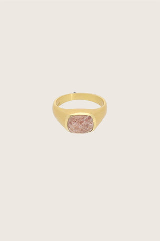 SHANSHAN PARIS - Lustrae Ring - Strawberry Quartz