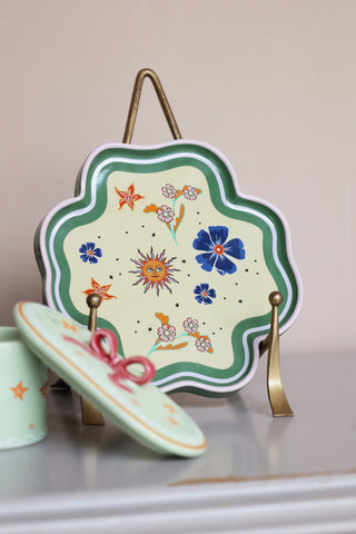 All The Luck in the World - Serving Plate Lucky Clover