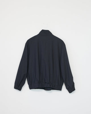 AF Agger - Tropical Wool Tracksuit Top - Navy