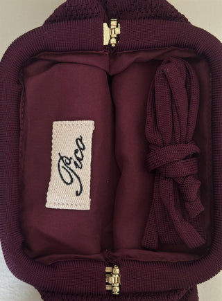 Pico Copenhagen - Small Rosalia Clutch - Zebra/Ivory