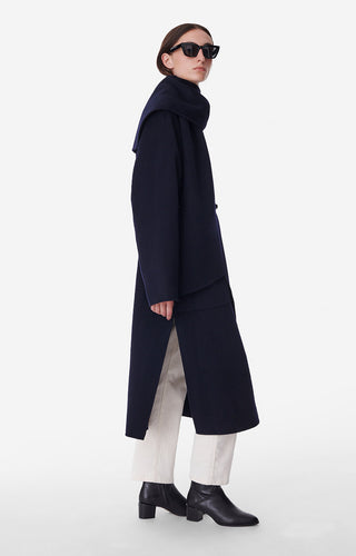 VANESSA BRUNO - Valeran Coat - Navy