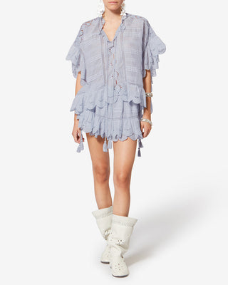 ISABEL MARANT ÈTOILE - Payton Top - Light Blue