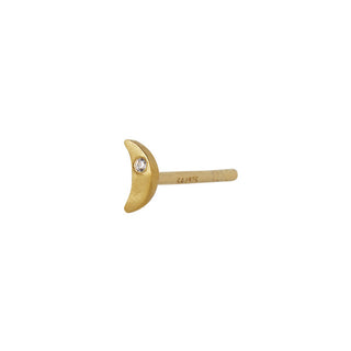 STINE A - Tout Petit Bella Moon Earring - Gold