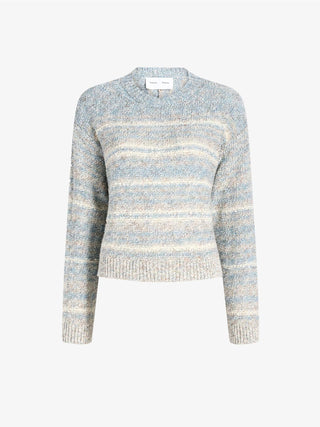 PROENZA SCHOULER - Ivara Sweater in Space Dye - Haze/Off White