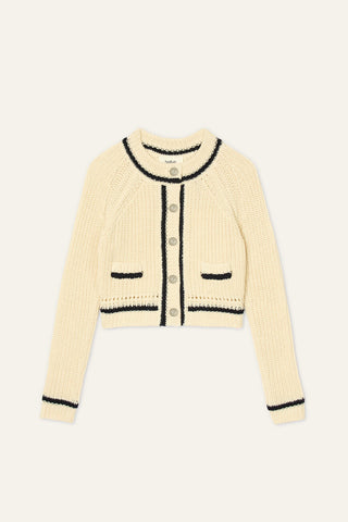 BA&SH - Beatrice Cardigan - Ecru