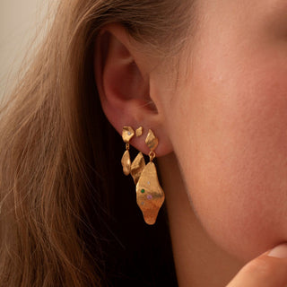 STINE A - Tout Petit Ile de Lamour Earring - Gold