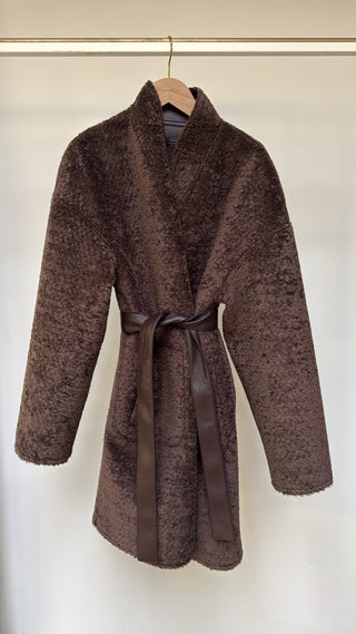 VANESSA BRUNO - Ferly Coat - Brown (pre-order)