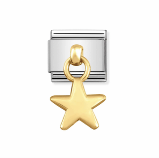 Nomination - LINK 18k gold pendant star