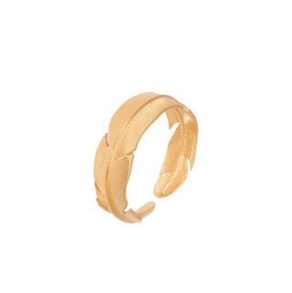 Pico Copenhagen - Feather Ring - Gold