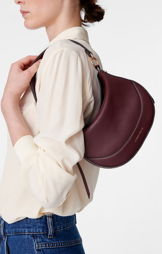 VANESSA BRUNO - Mini Daily Bag - Bordeaux