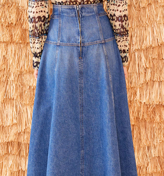 ULLA JOHNSON - The Brigette Skirt - Danube