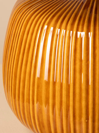 CHEHOMA - Small Mustard Lamp Estria