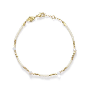 ANNI LU - Clemence Bracelet - Ecru