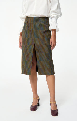 VANESSA BRUNO - Felindra Skirt - Kahki
