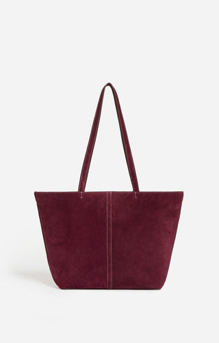 VANESSA BRUNO - Small Daily Tote PM - Prune